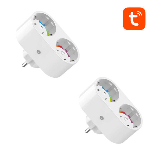 Gosund SP211 double WiFi smart socket, 2 pieces 3500W (two-pack) Tuya