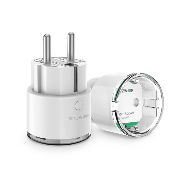 Prise intelligente Blitzwolf BW-SHP6 Pro, WiFi, 15A, 3450W
