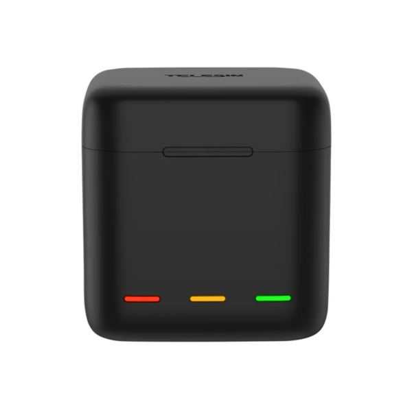 Chargeur Telesin à trois canaux pour GoPro Hero 12 / Hero 11 / Hero 10 / Hero 9