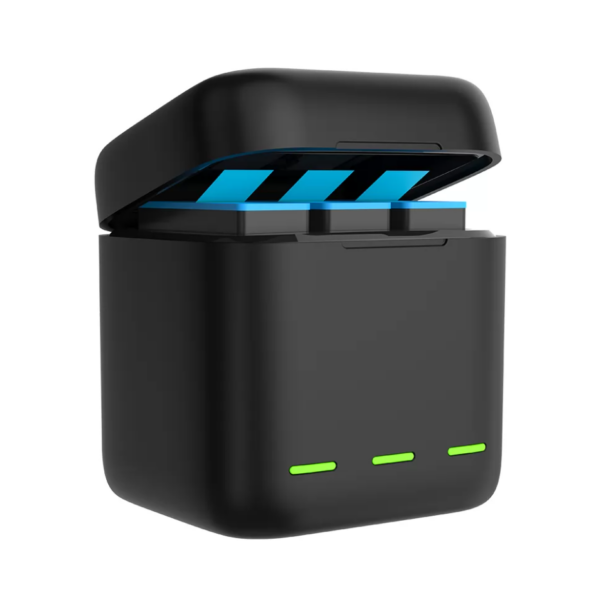 Chargeur Telesin à trois canaux pour GoPro Hero 12 / Hero 11 / Hero 10 / Hero 9 – Image 2