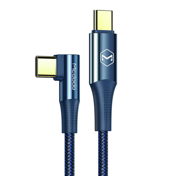 Mcdodo Firefox USB-C to USB-C cable 100W, 2m (blue)