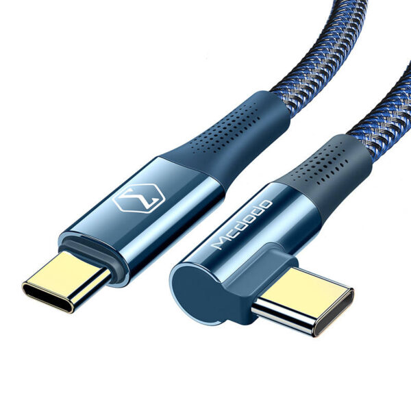 Mcdodo Firefox USB-C to USB-C cable 100W, 2m (blue) - Image 4